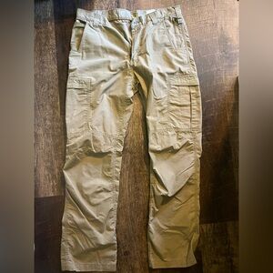 Carhartt Men's Tan Cargo Pants - Utility - Relaxed Fit Force Extremes